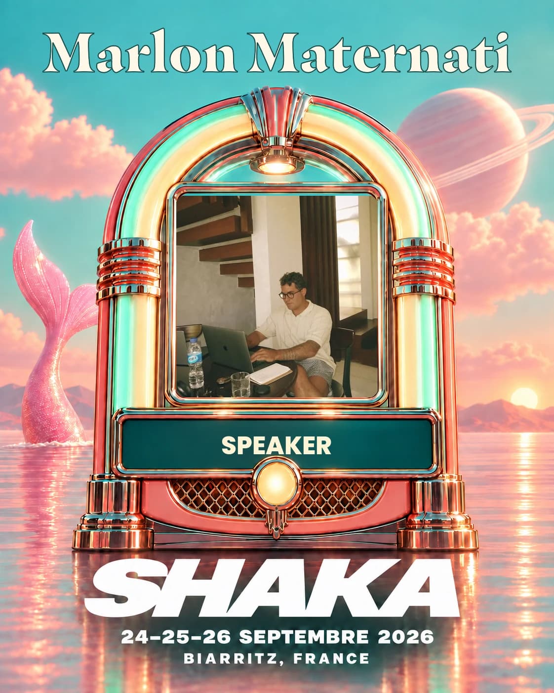 Marlon Maternati, SHAKA Biarritz 2026 speaker card